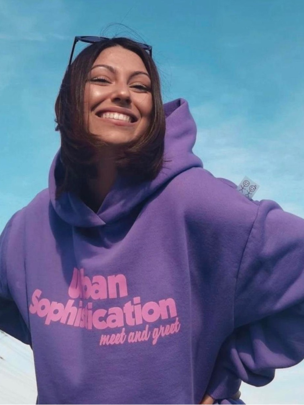 Urban Sophistication Meet and Greet Purple Hoodie - Limited Edition